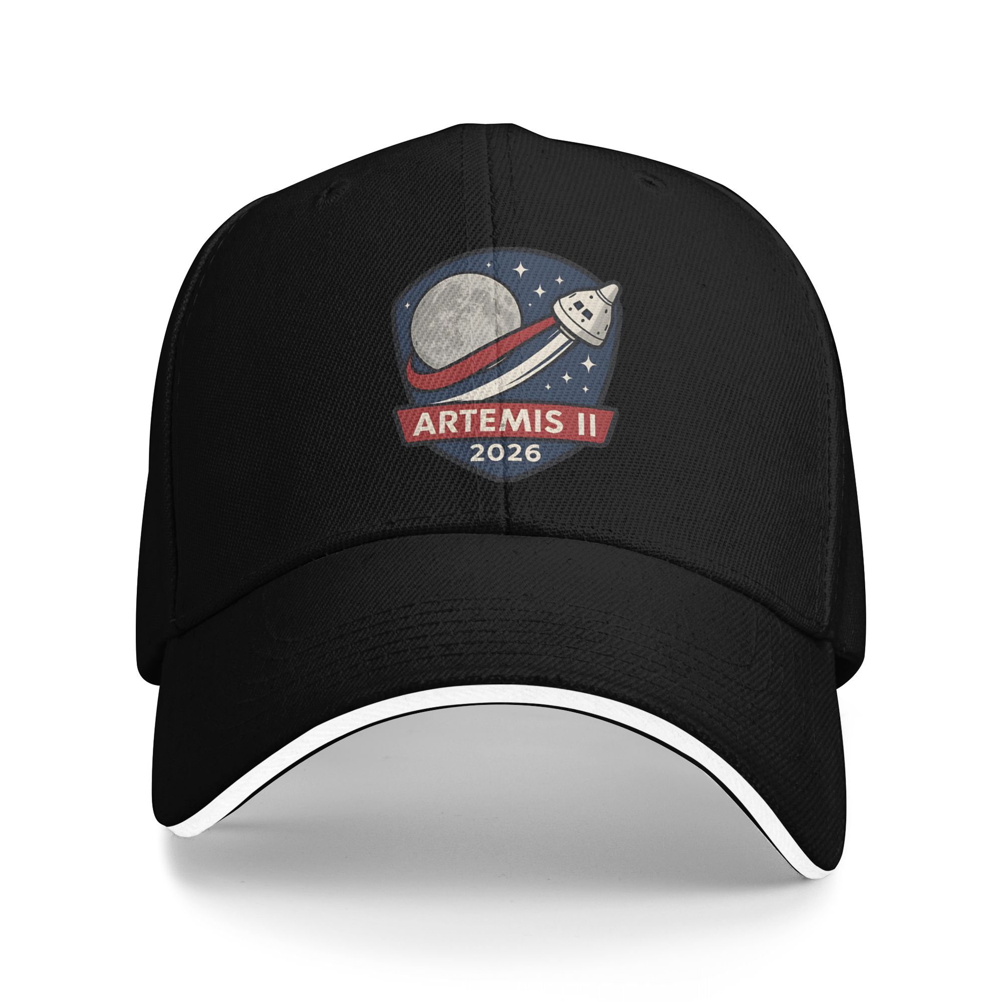 Golf Cap Dad - Unisex Artemis II Ay'a Görevi 2026