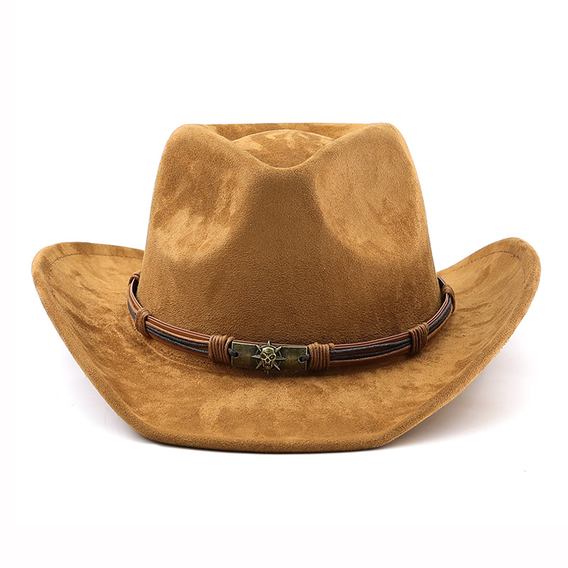 Erkekler ve Kadınlar İçin Süet - Cowboy Hat Straw incelemesi ve fiyatı