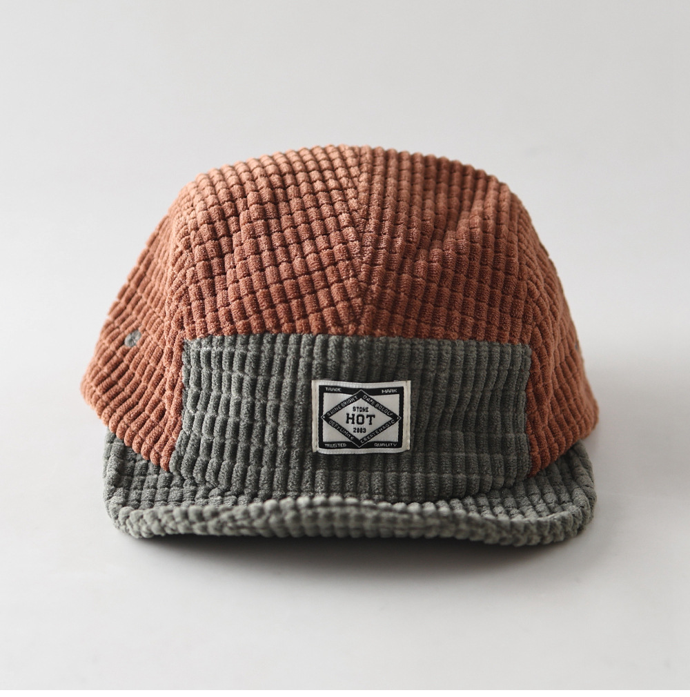 Sonbahar Kış Yeni 5 Panelli Re - Corduroy Cap 5 Panel incelemesi ve fiyatı
