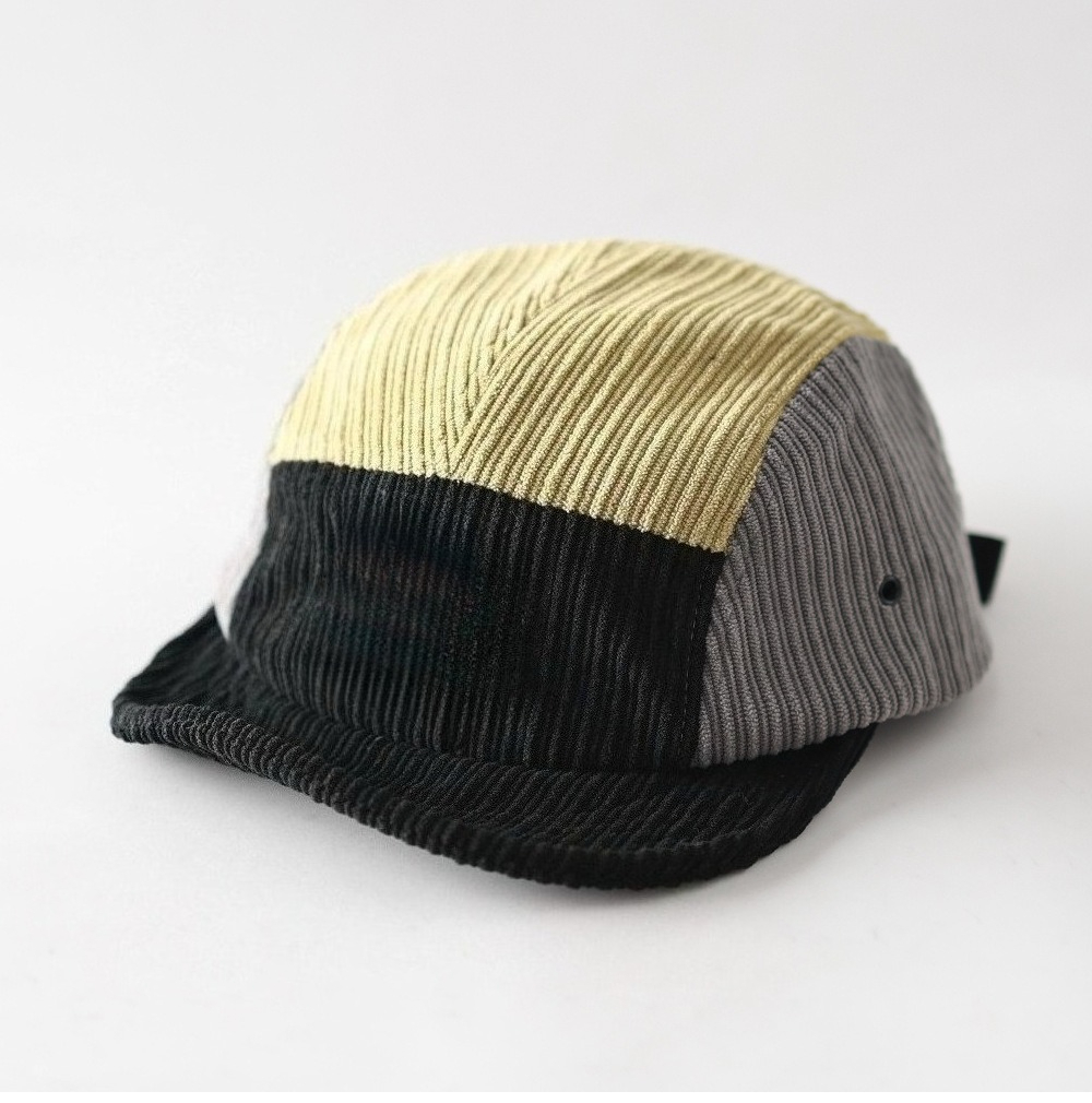 Unisex Kadife Renk Bloklu Yumu - Corduroy Cap 5 Panel incelemesi ve fiyatı