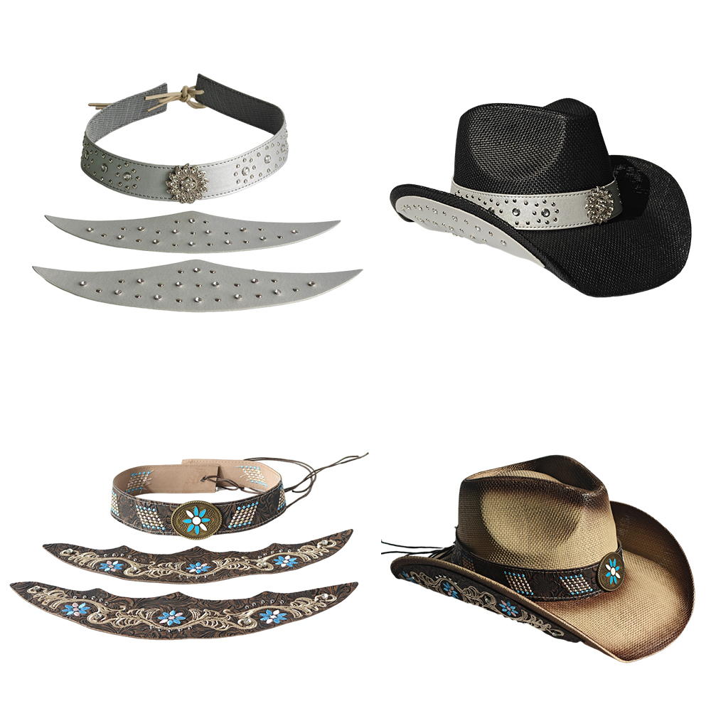 Kovboy Şapkası Üç Parçalı Set  - Cowboy Hat Straw incelemesi ve fiyatı